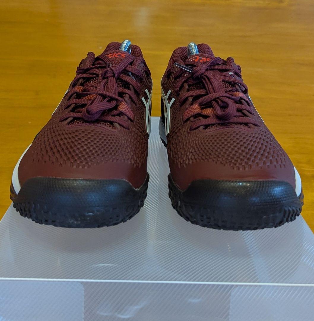 【美品】asics アシックス テニスシューズ GEL-RESOLUTION 9
