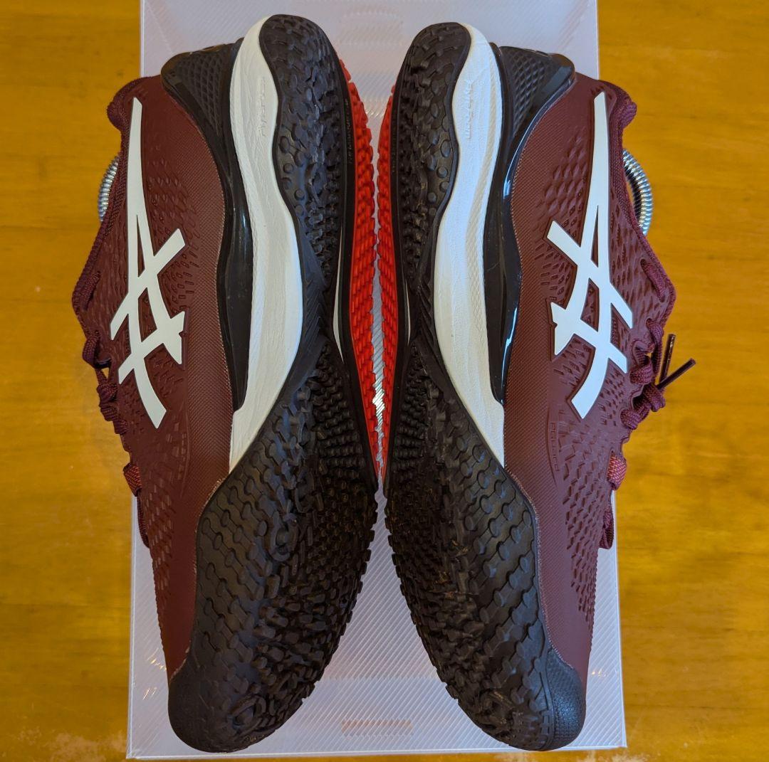 【美品】asics アシックス テニスシューズ GEL-RESOLUTION 9