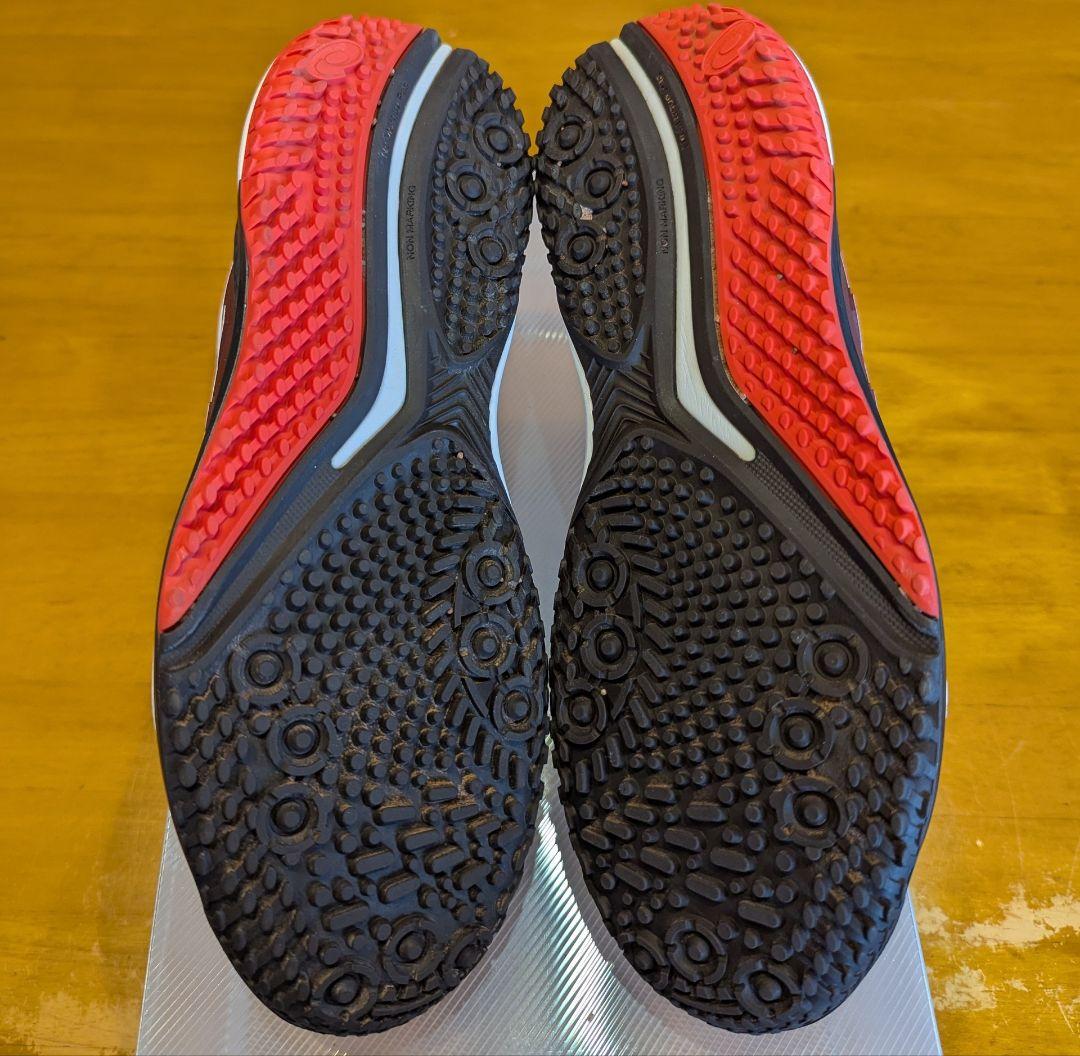 【美品】asics アシックス テニスシューズ GEL-RESOLUTION 9