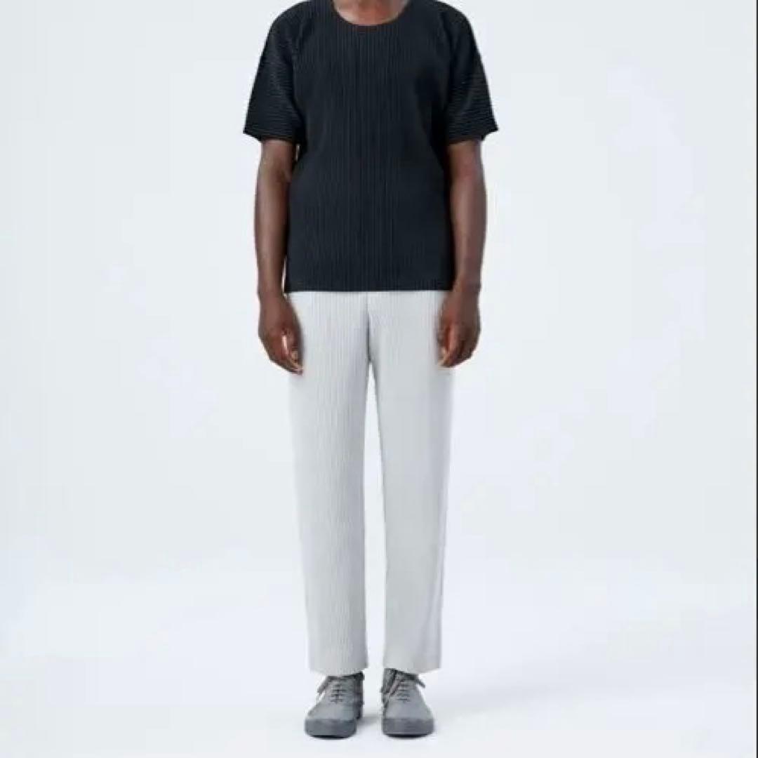 黒　サイズ2 HOMME PLISSÉ ISSEY MIYAKE BASICS