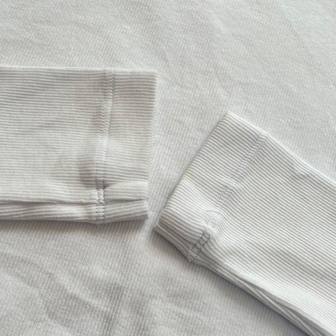 DIESEL 長袖Tシャツ ホワイト Y2K カットソー