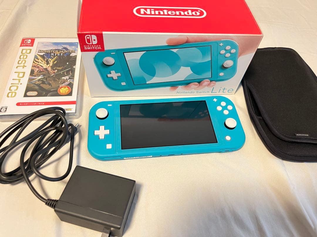 ✨NintendoSwitchLite ニンテンドースイッチライト／ターコイズ