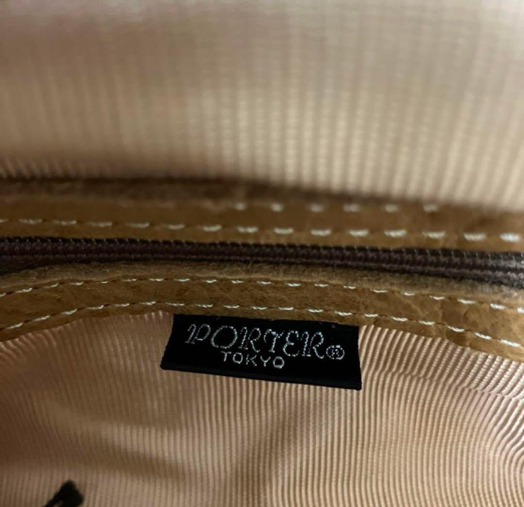 非売品　PORTER レザー ボストンバッグ ショルダー　2way　コラボ商品