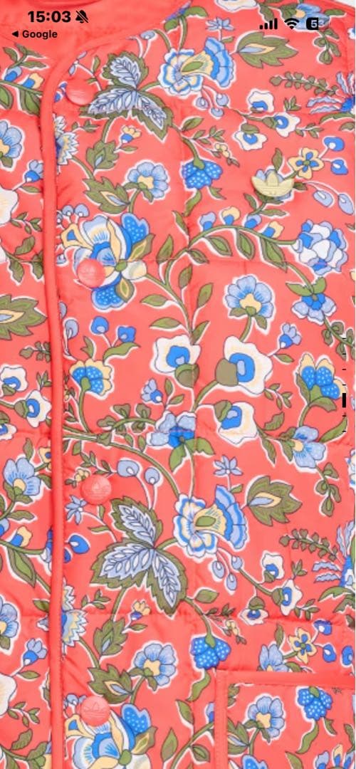 adidasリバティコラボレーションジャケット