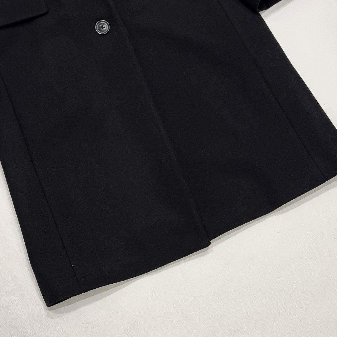 【新品タグ付】FRAMeWORKウールチェスターコート ブラック