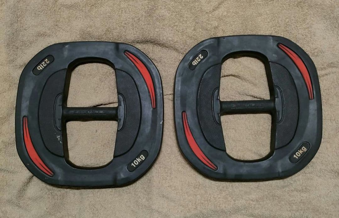 レスミルズ スマートバー プレート10kg ×2枚セット