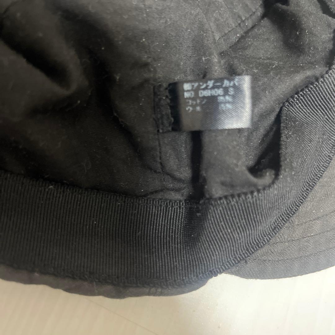 UNDERCOVER キャスケット　ブラック　アンダーカバー　帽子　キャップ