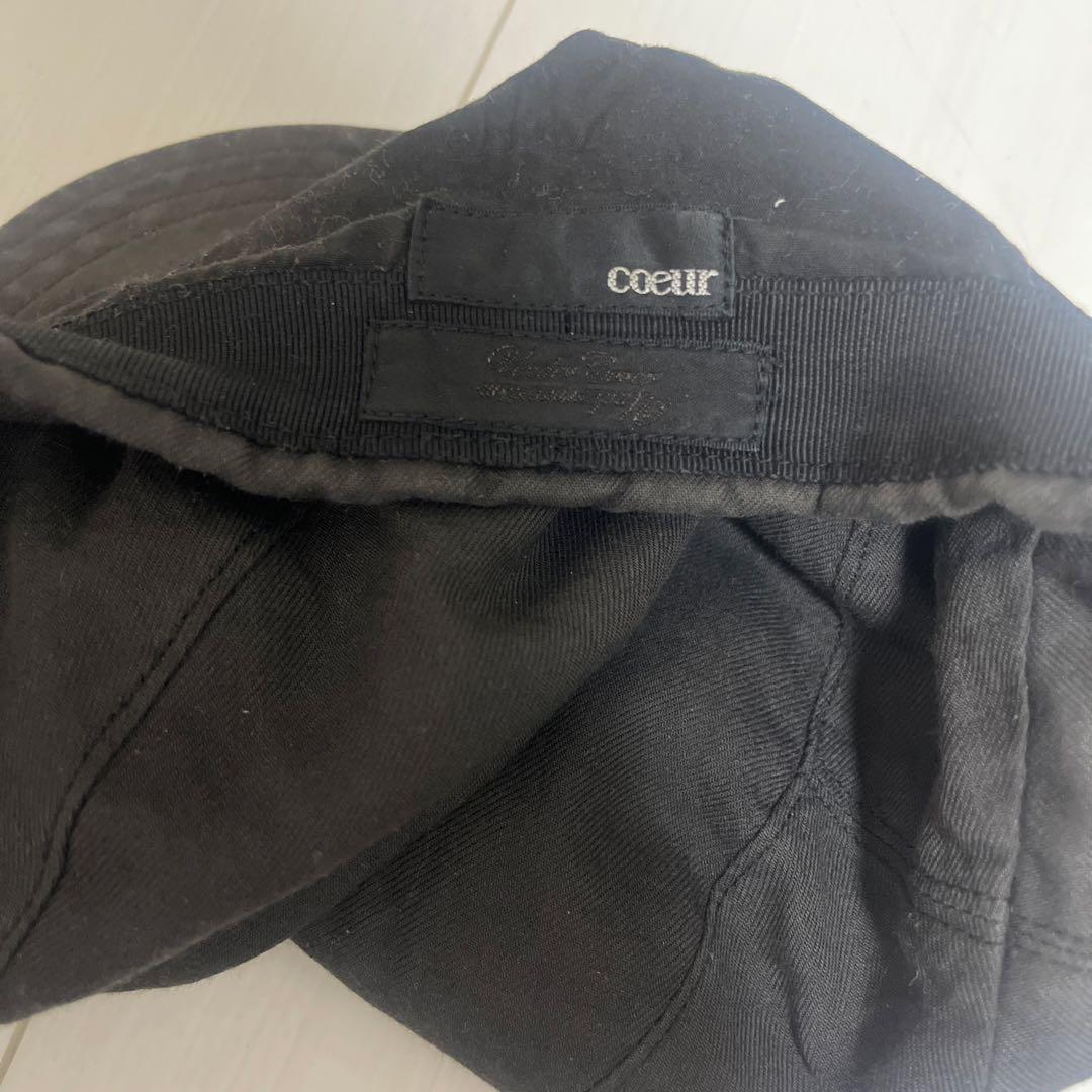 UNDERCOVER キャスケット　ブラック　アンダーカバー　帽子　キャップ