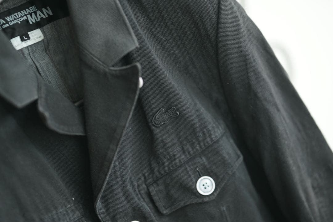 LACOSTE×JUNYA WATANABE 07SS 鹿の子 トラッカー