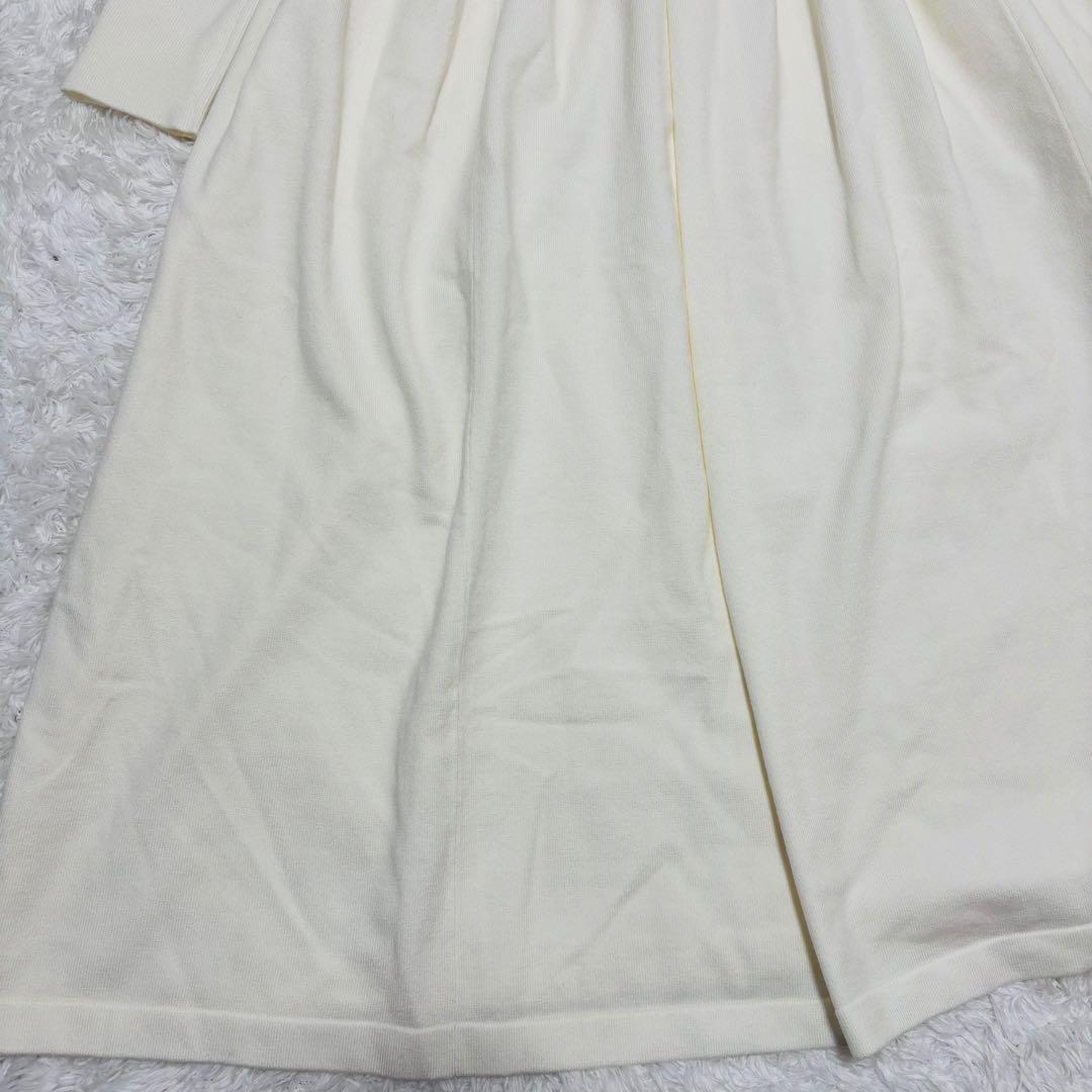 23100円未使用タグ付き　ラブティックボンボンパワショルロングニットワンピース