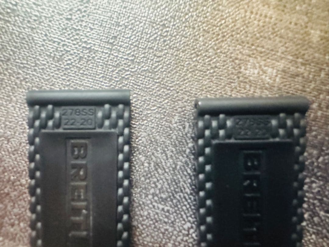 ブライトリング純正ラバーベルト