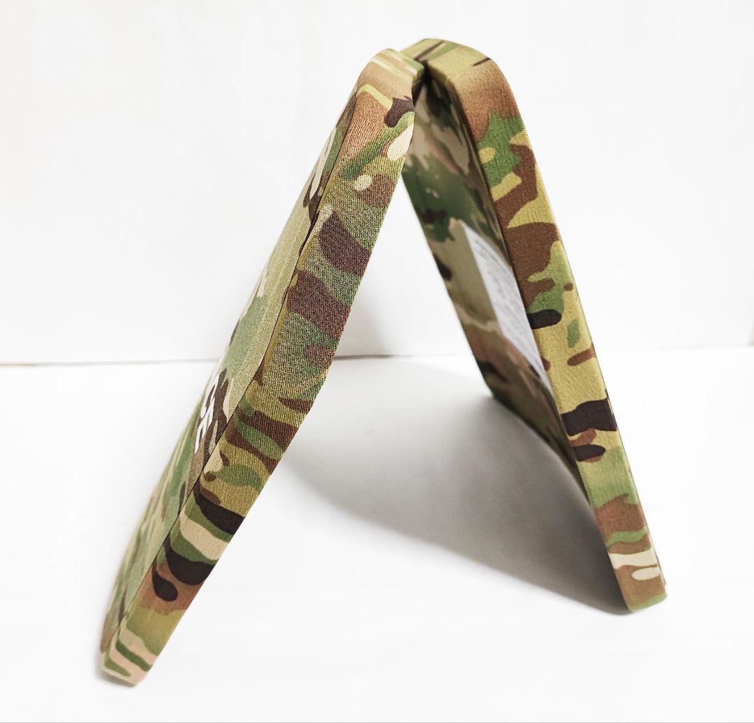 NIJ IV レベル４ 防弾プレート Mサイズ マルチカム Newtech