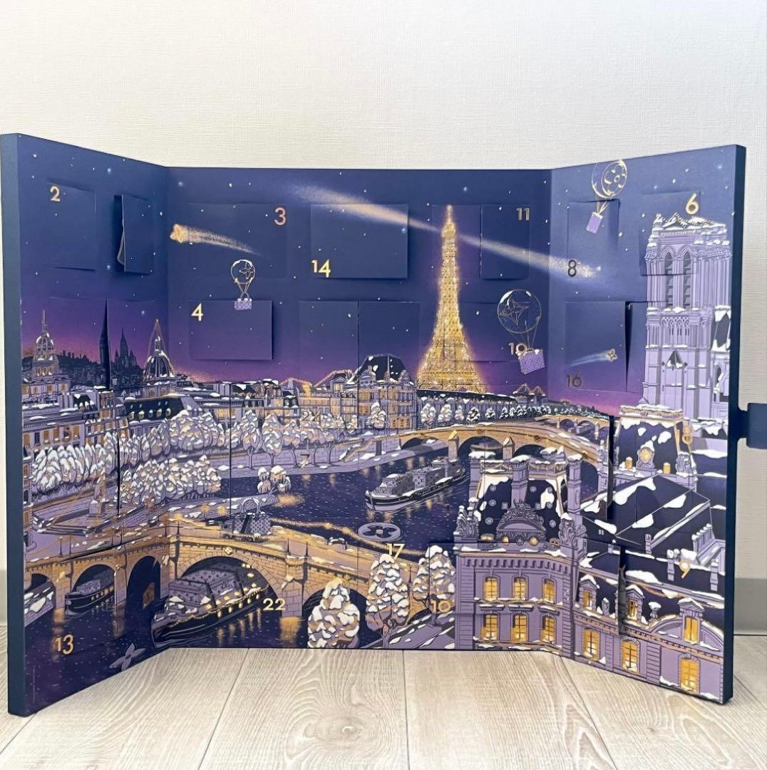 【毎年使用可能】LOUIS VUITTON パリの冬景色 アドベントカレンダー