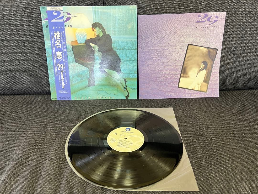 LP邦楽　椎名恵 29 Twenty-nine T28A-1060 帯付1988
