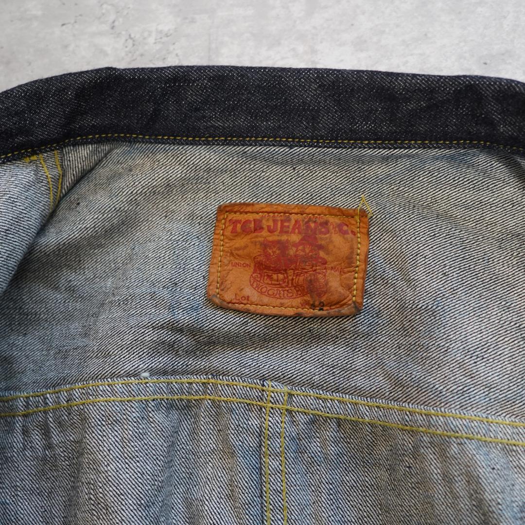 TCBジーンズ　デニムジャケット　大戦モデル　1st 42サイズ