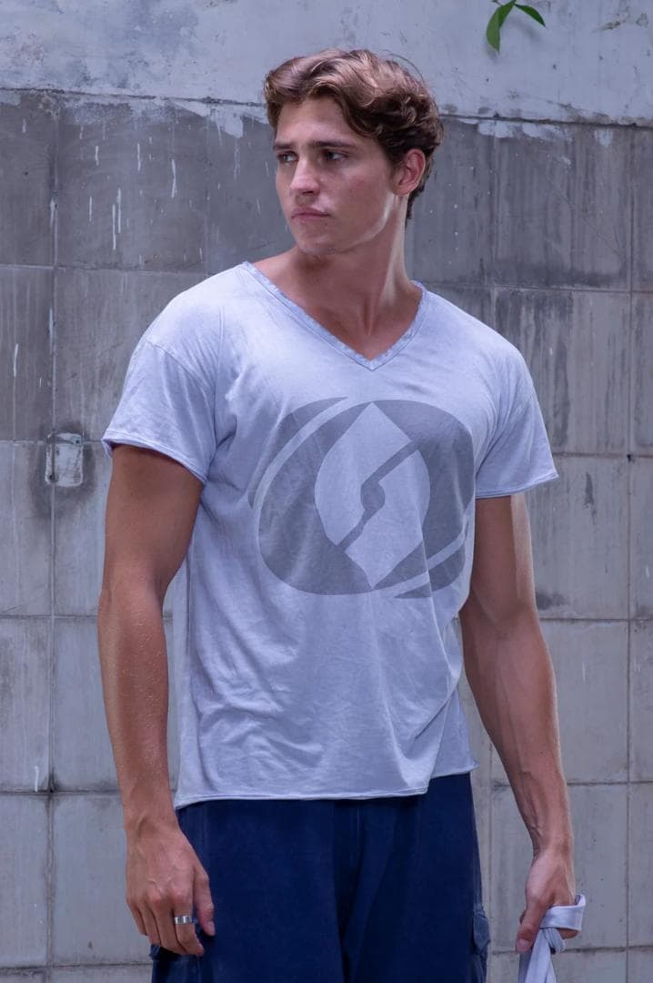 Salsation サルセーションウェア　lightblue V-Tshirt