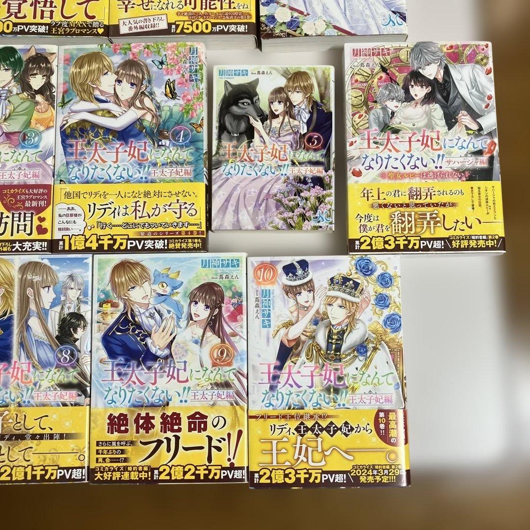 王太子妃になんてなりたくない!! 王太子妃編　全　21冊