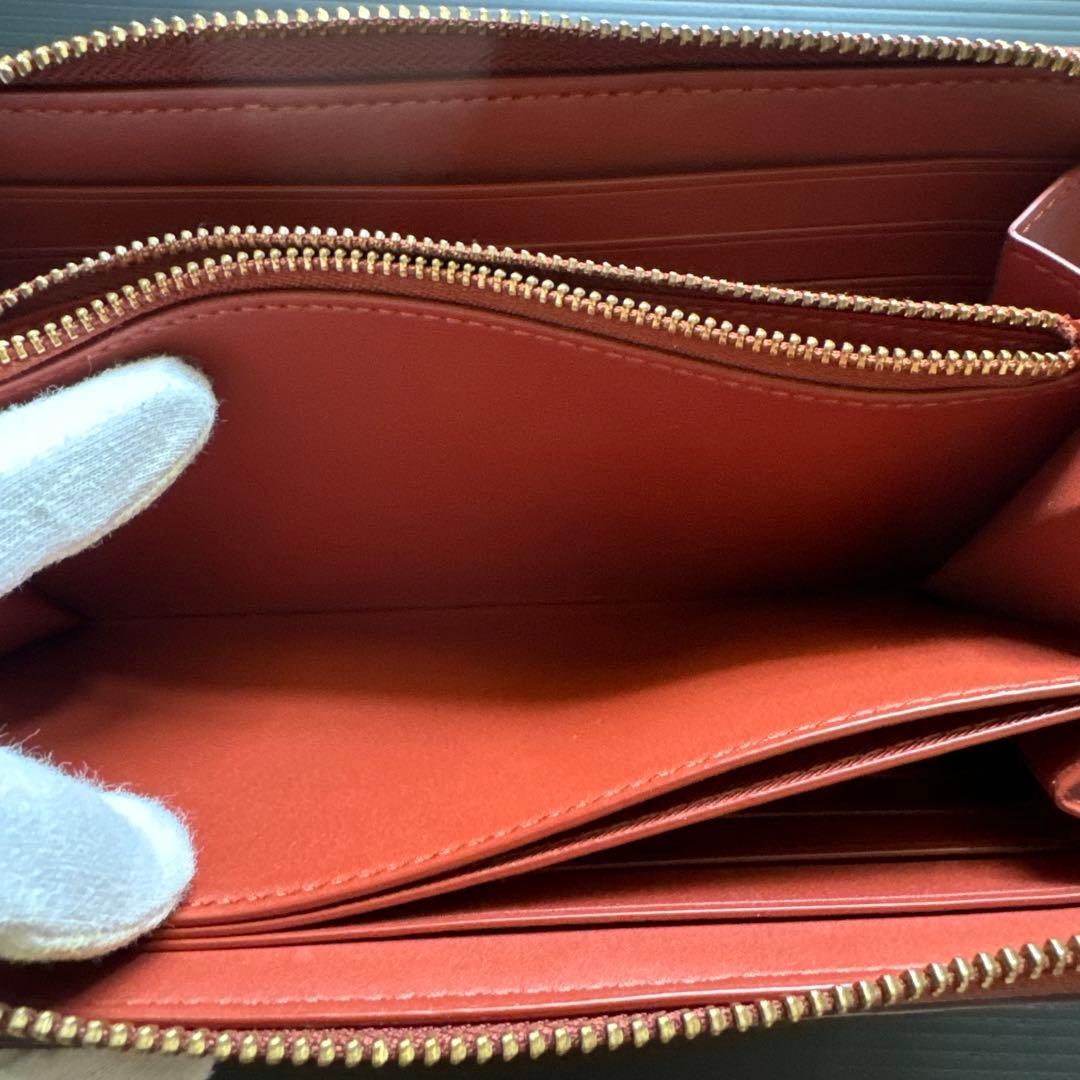 《 新品同様 》 コーチ 長財布 ラウンドファスナー