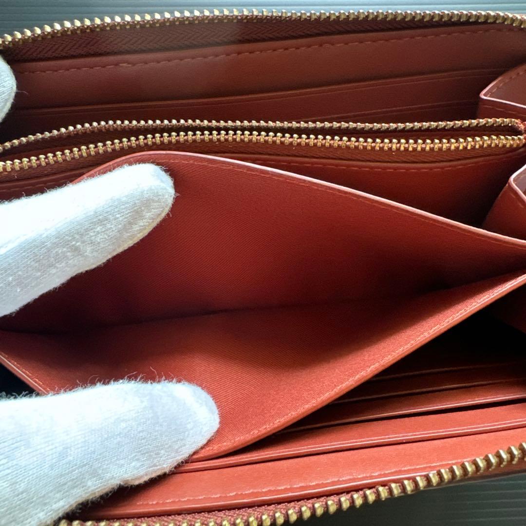 《 新品同様 》 コーチ 長財布 ラウンドファスナー