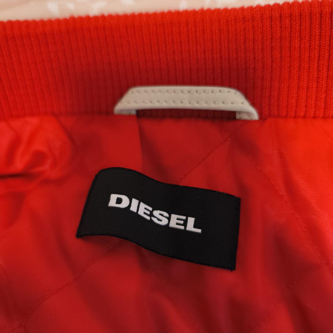 DIESEL レザースタジャン　美品！！ Lサイズ
