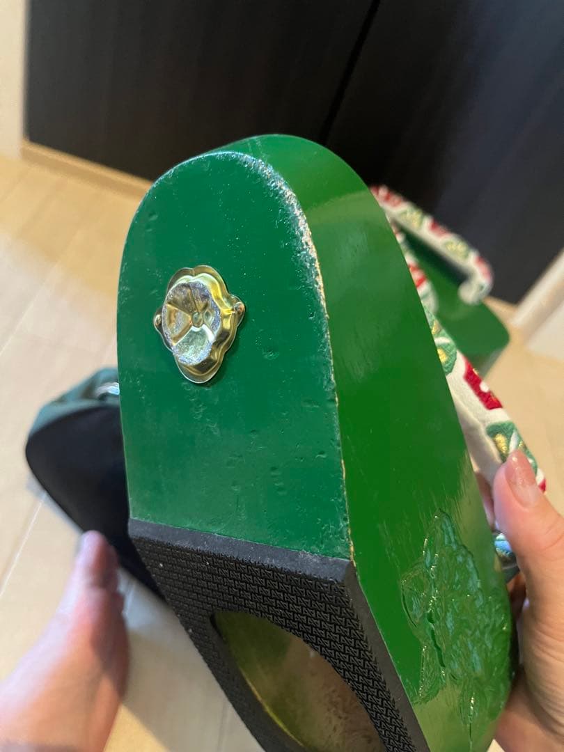 成人式　ポックリとバックの二点