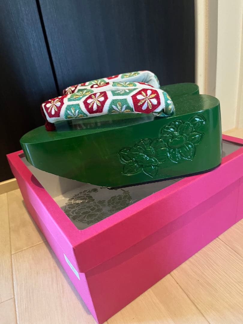 成人式　ポックリとバックの二点