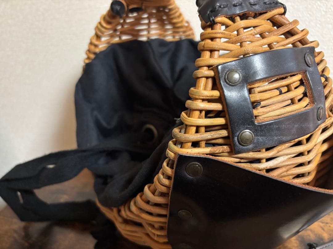 ebagos エバゴス　チョコボール　カゴ　黒革