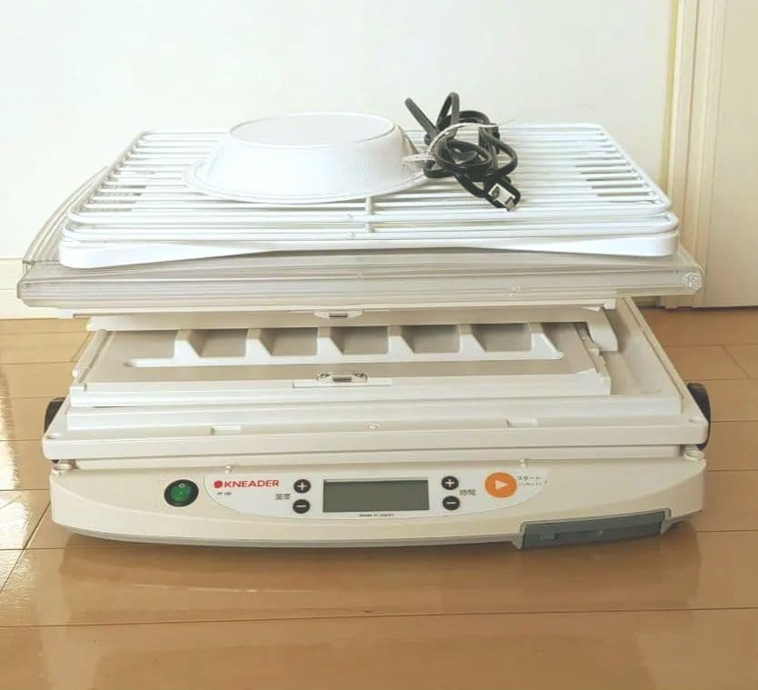 日本ニーダー 洗えてたためる発酵器 PF102★美品　取説＆レシピ付