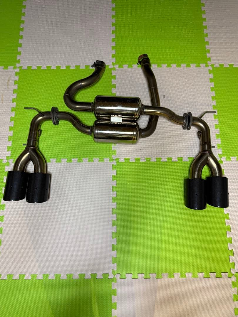 ジャガーfタイプワンオフマフラー
