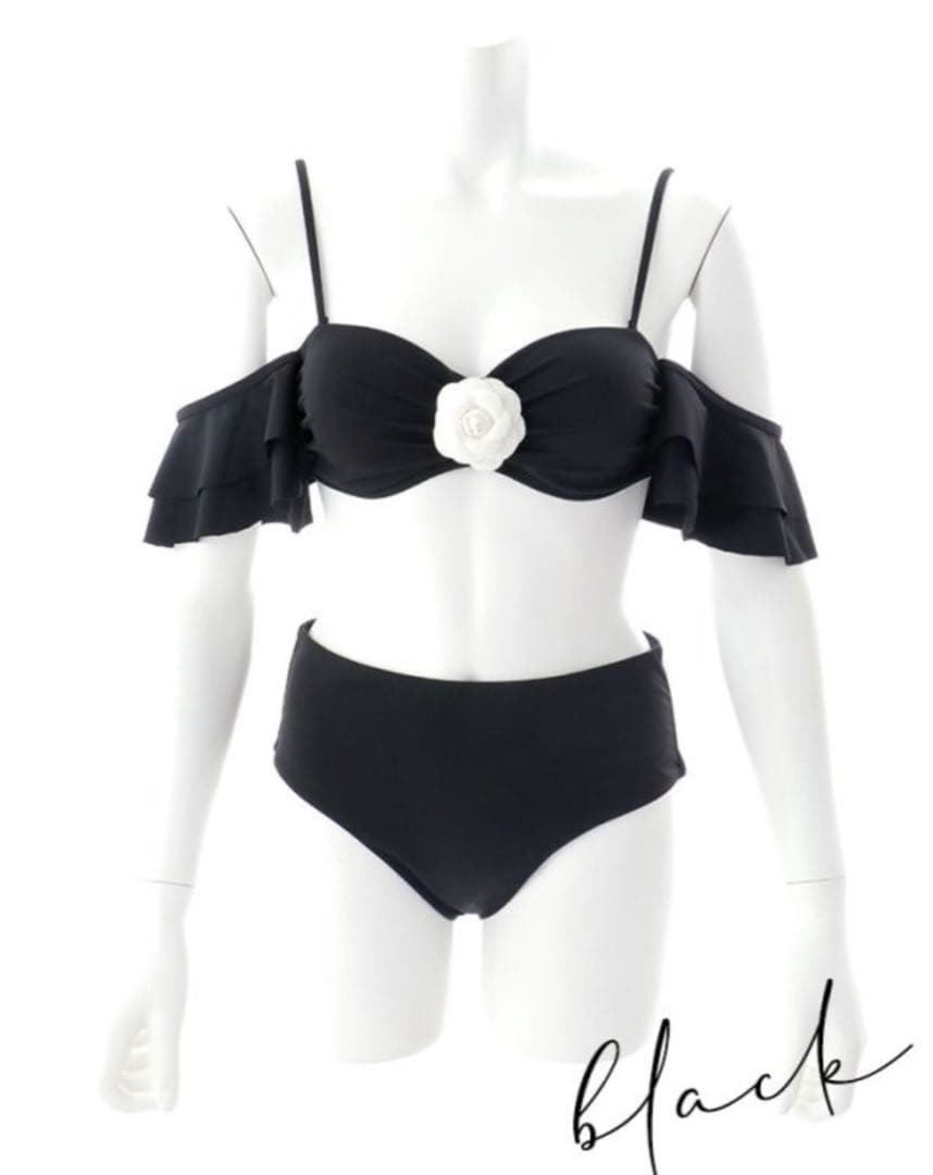 【新品タグ付き】sugar nine 水着 ビキニ カメリアフラワービキニ