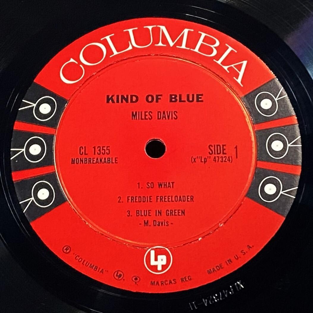 ★完全初回・誤植ラベル【USオリジ／MONO／深溝／マト1】マイルス・デイヴィス