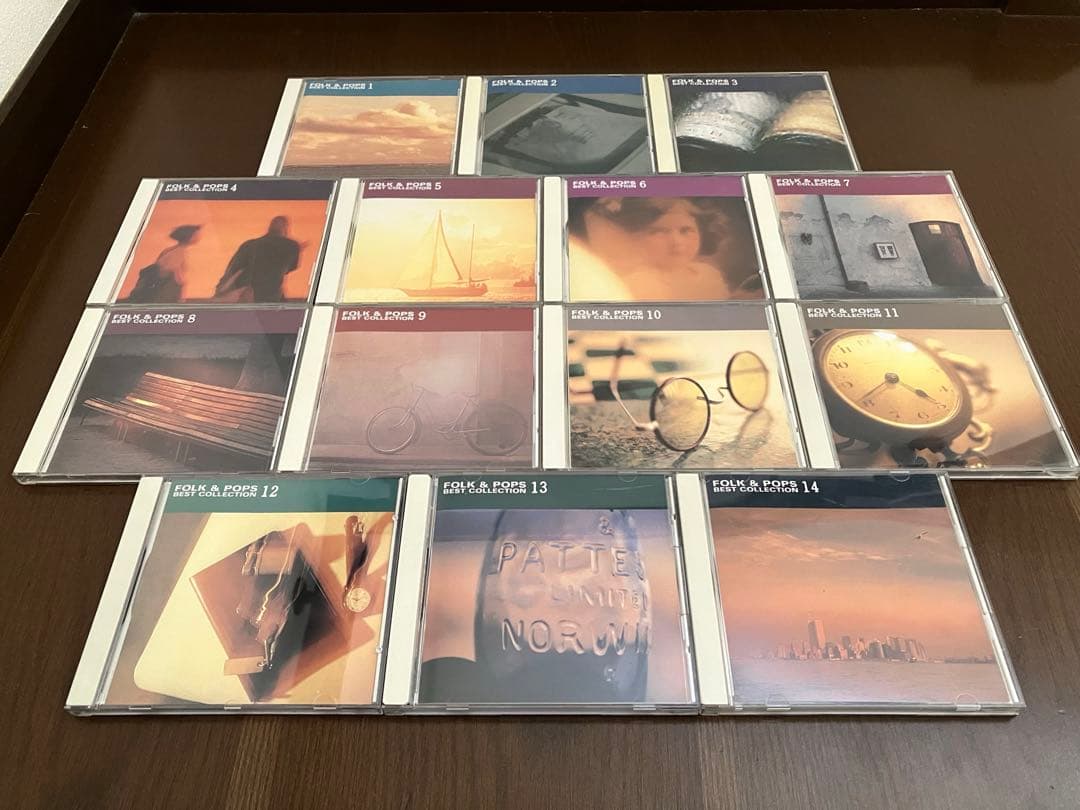FOLK & POPS BEST COLLECTION　全14枚セット