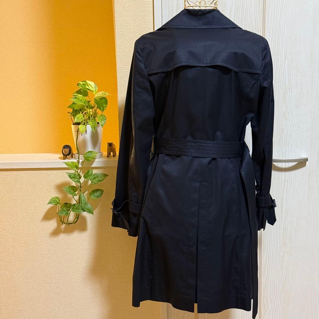23区 トレンチコート ネイビー 40サイズ