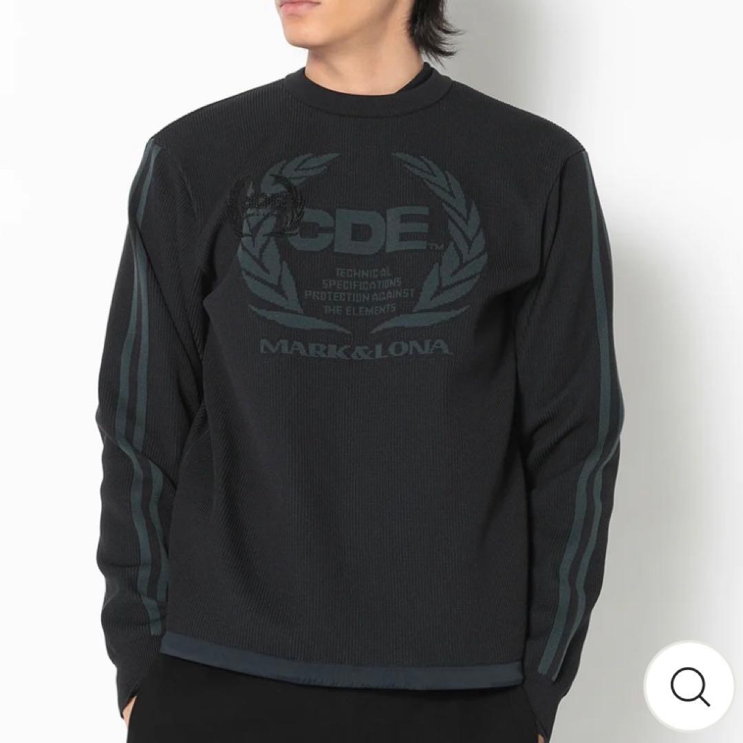 専用【新品未使用/タグ付/24AW /XL】マークアンドロナ　プルオーバー　黒