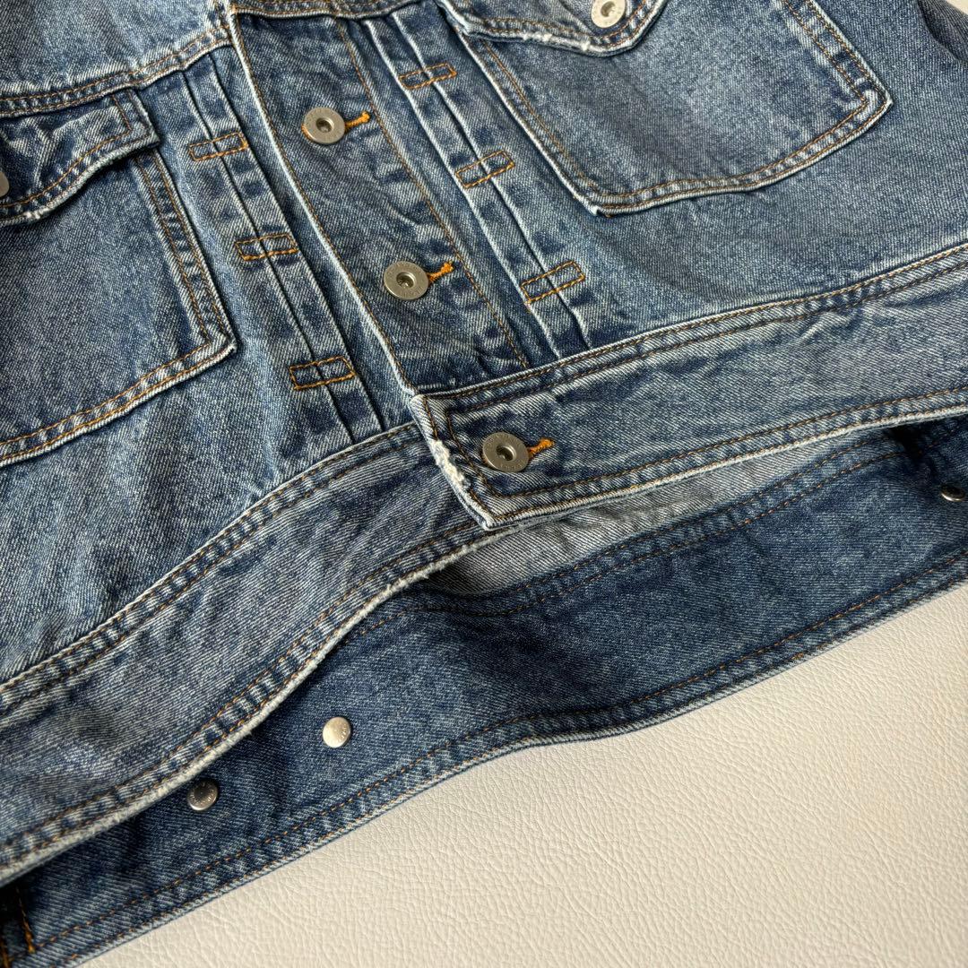 【美品】トゥディフル Cuffstrap Denim デニムジャケット バルーン