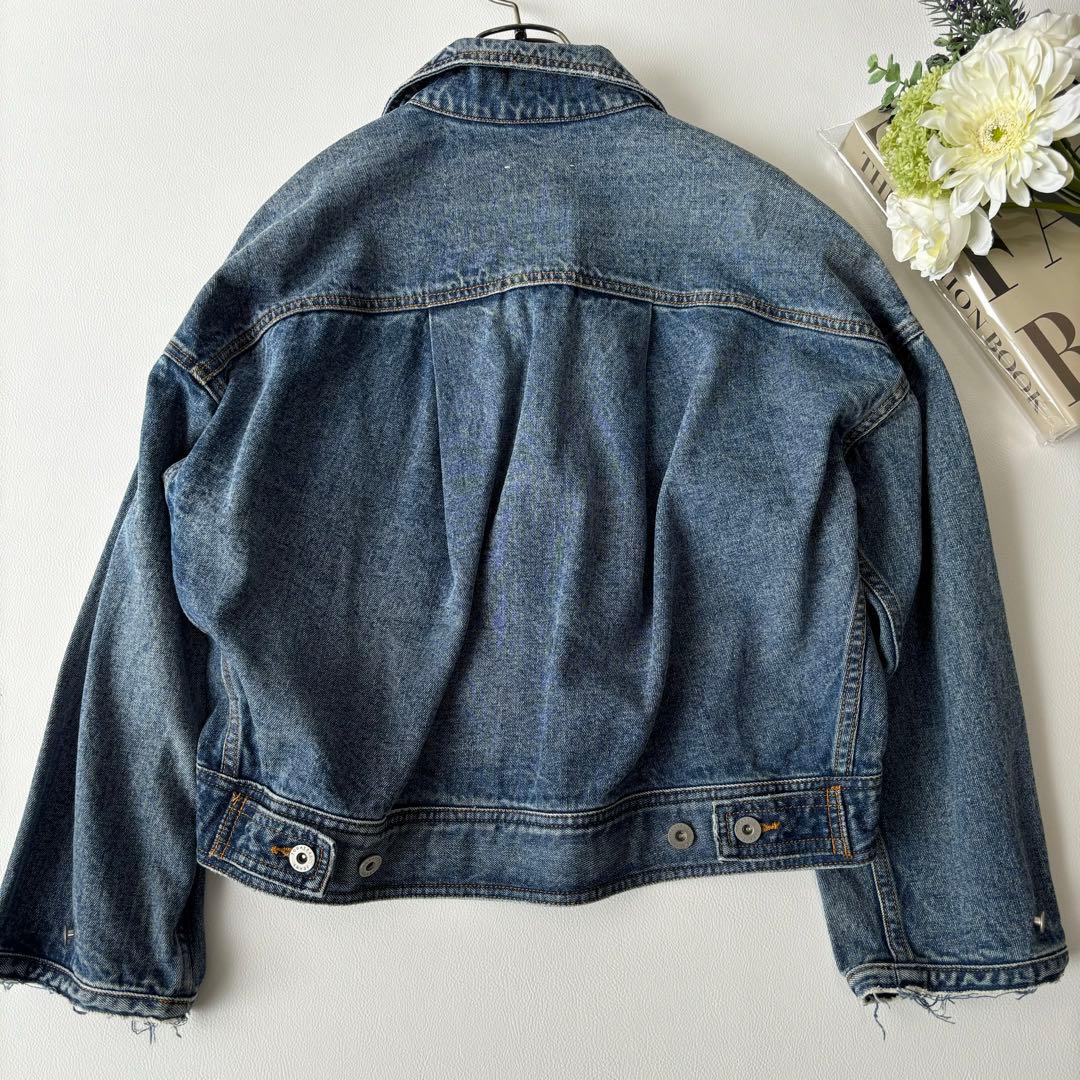 【美品】トゥディフル Cuffstrap Denim デニムジャケット バルーン