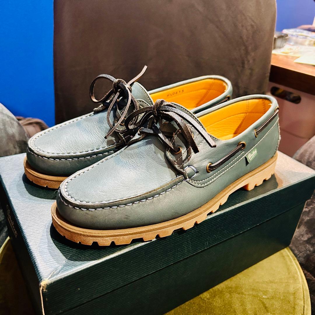 【未使用品】Paraboot パラブーツ 6.5 デッキシューズ MALO マロ