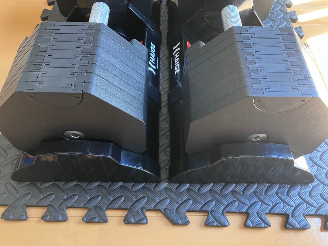 HAIGE(ハイガー) 可変式ダンベル 40kg 2個セット