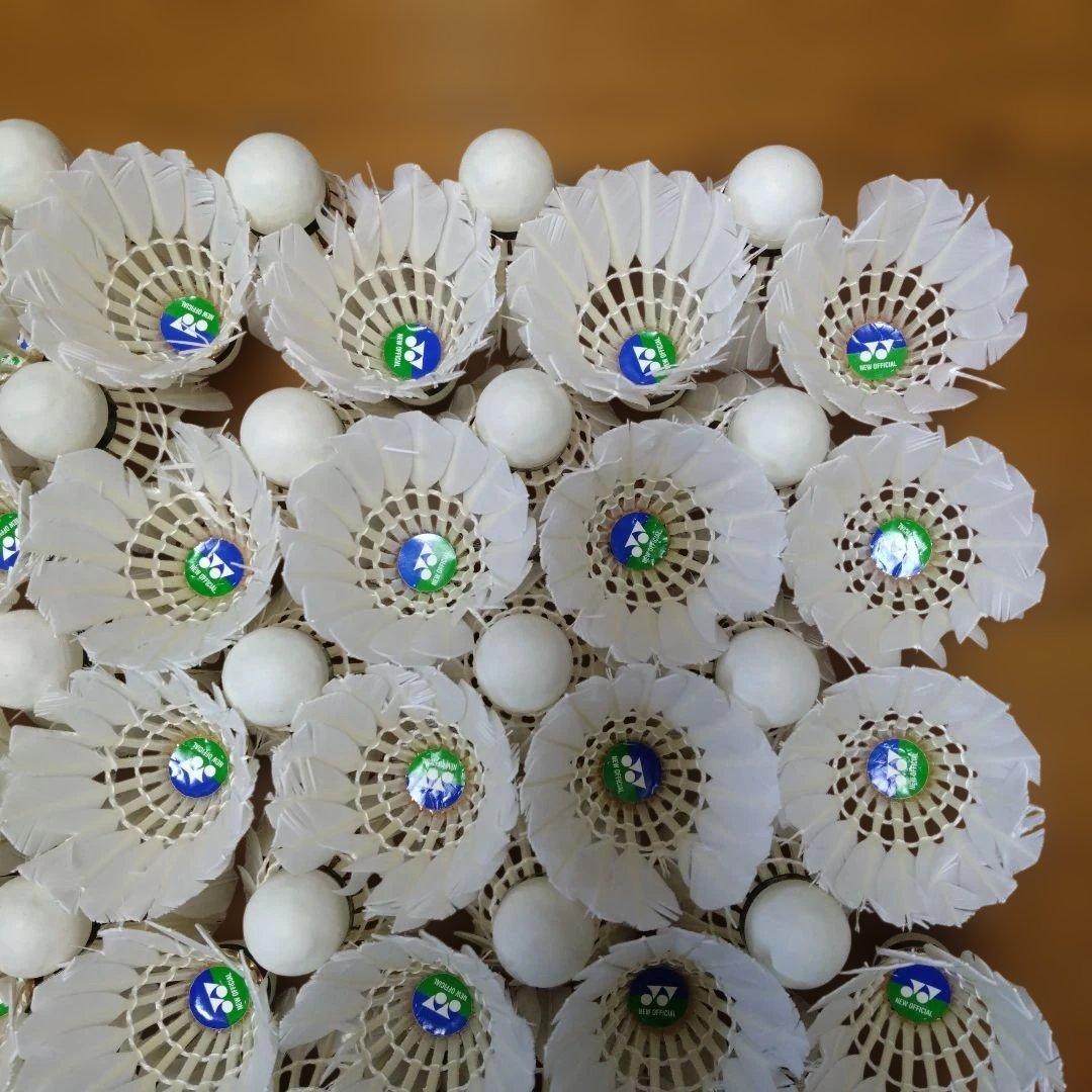 YONEX中古シャトル120個（全てニューオフィシャル）