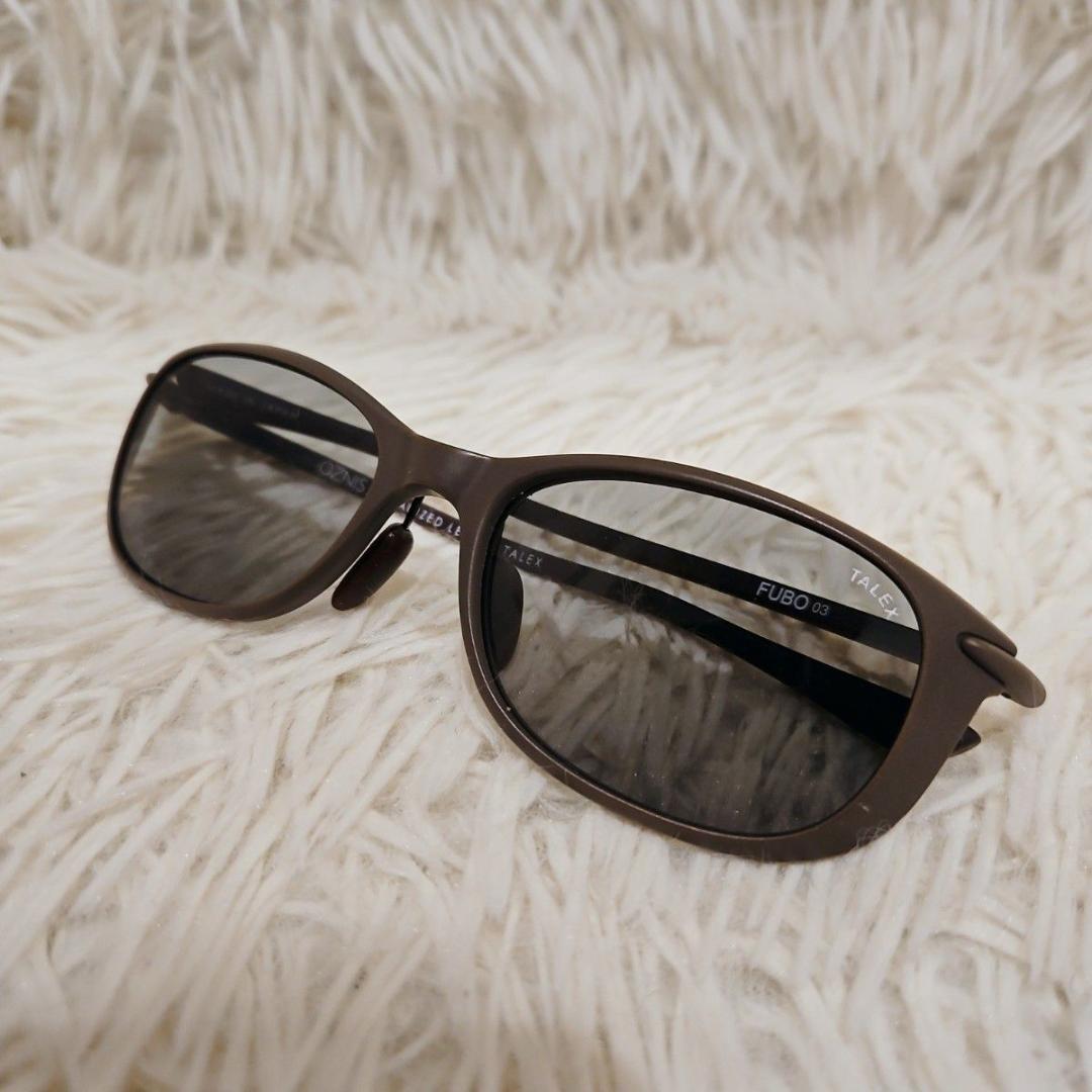 美品 OZNIS TALEX サングラス 偏光サングラス FUBO 03 眼鏡