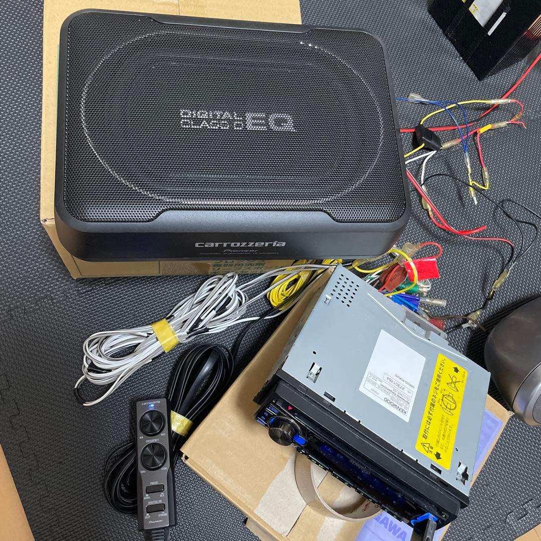 パイオニア Carrozzeria TS-WX130DA サブウーファー動作確認