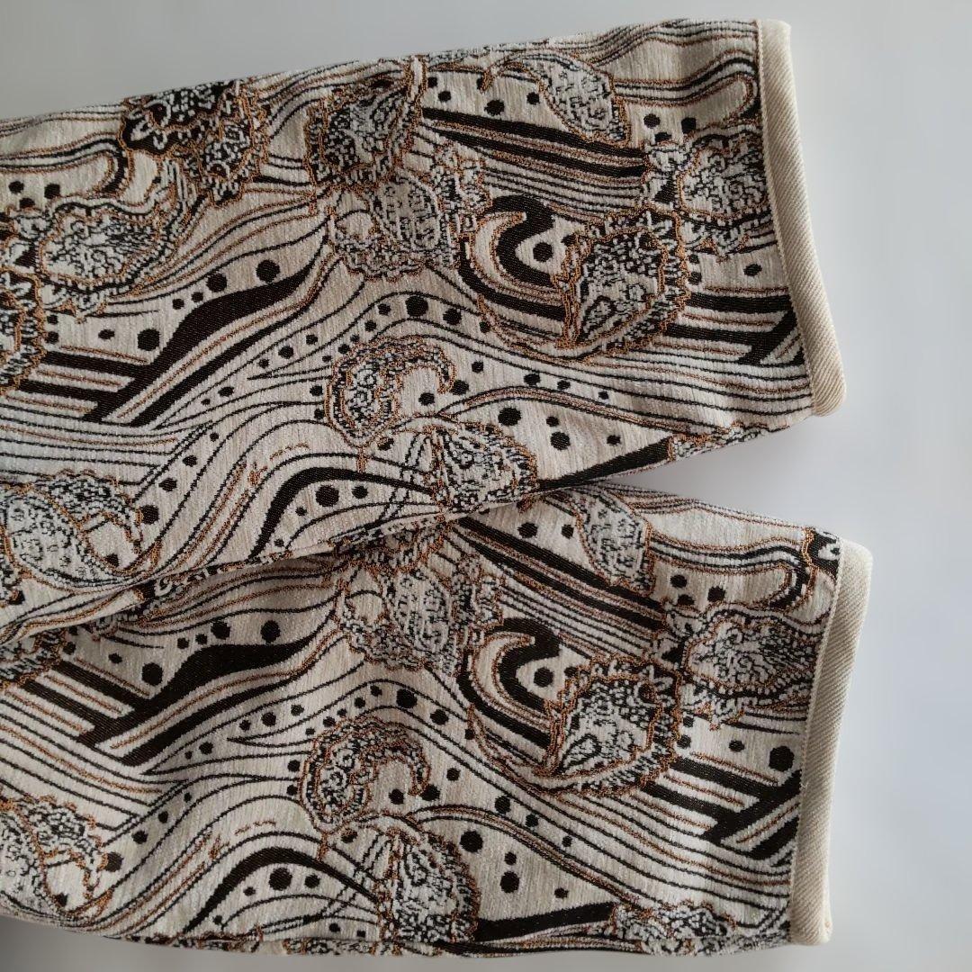 «美品» antiqua　ノーカラージャケット　キルティング　オフホワイト　男女