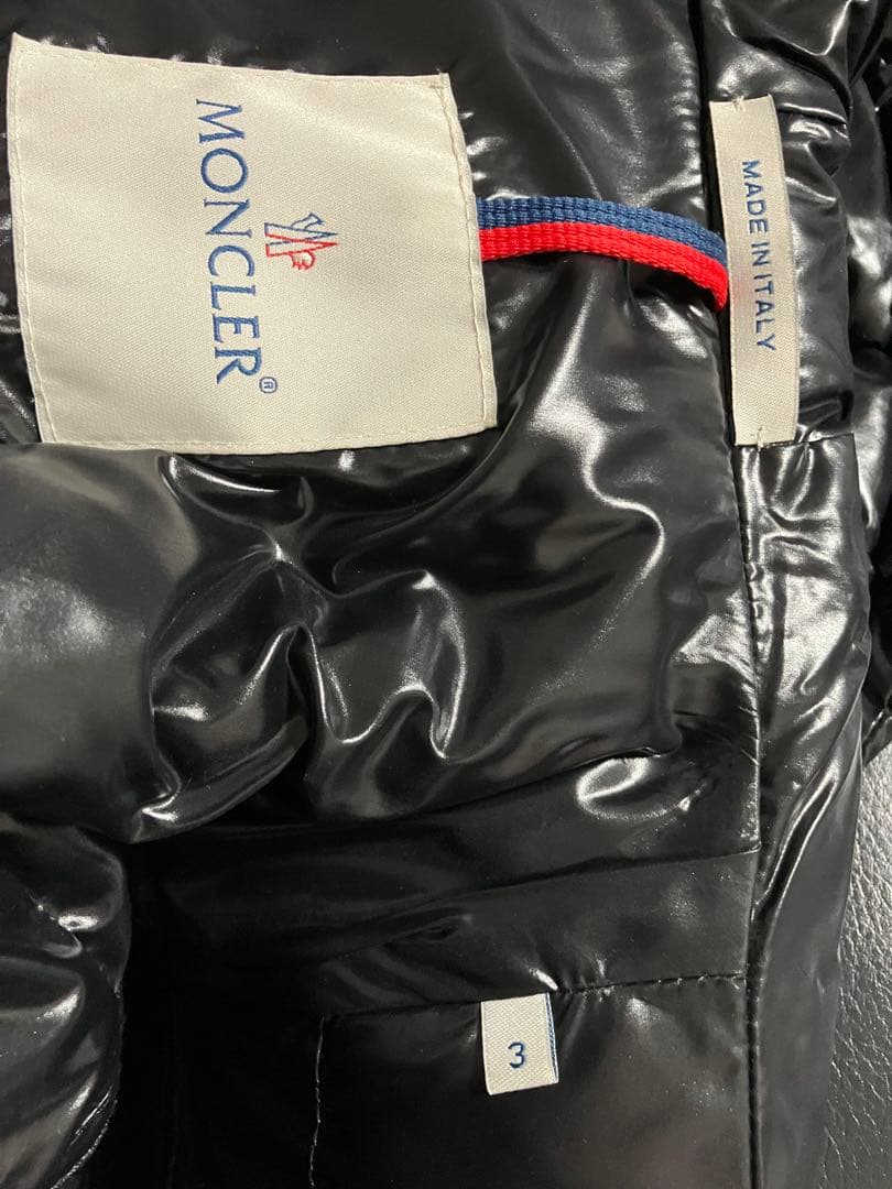 MONCLER チェック柄ダウンベスト　サイズ3