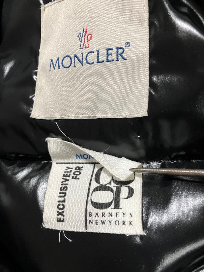 MONCLER チェック柄ダウンベスト　サイズ3