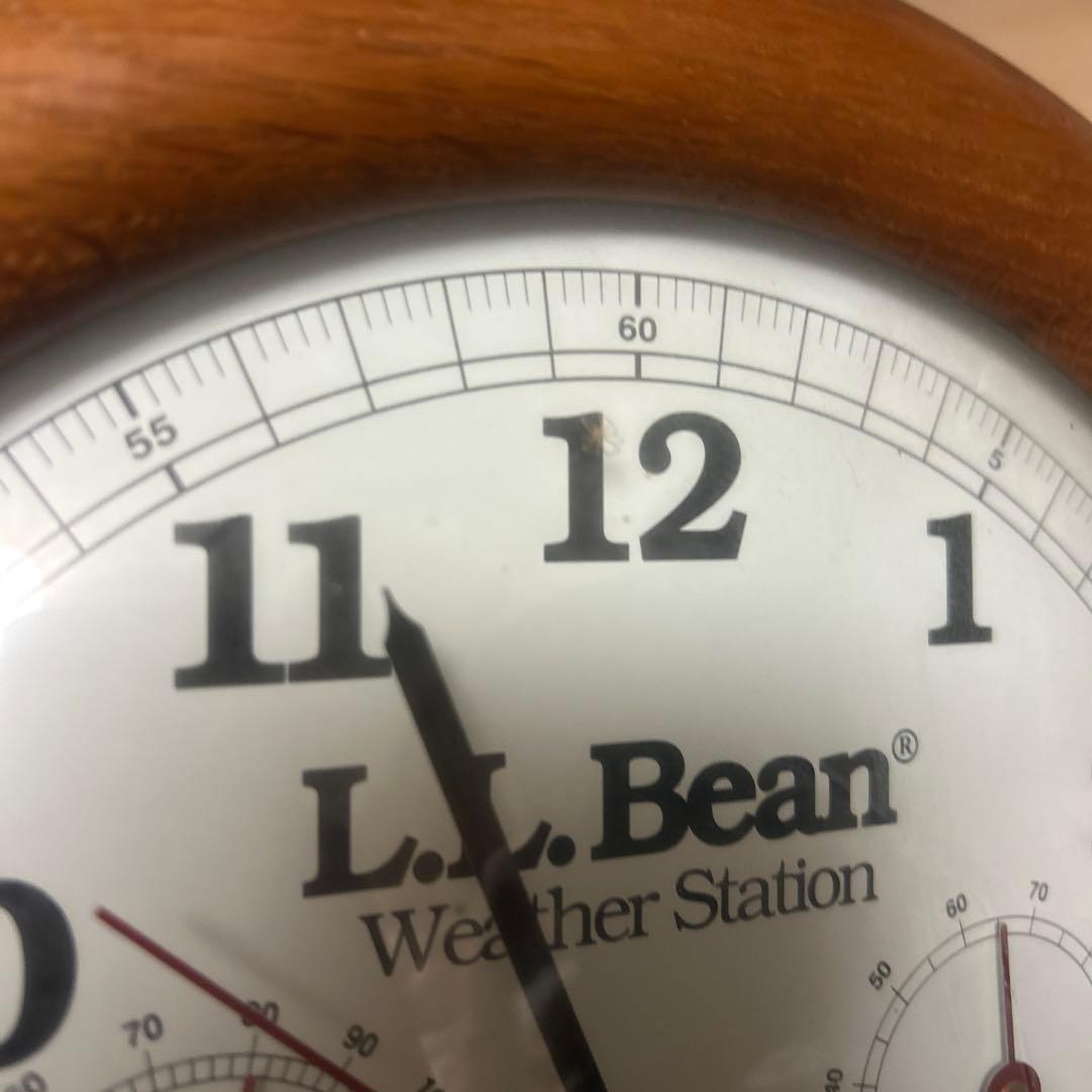 L.L. Bean 天気計付き時計