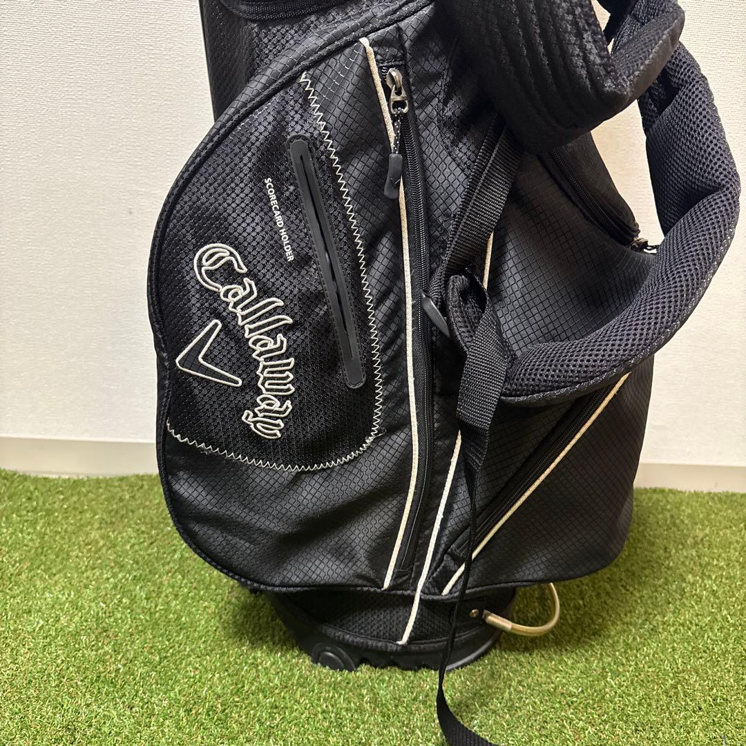 Callaway キャロウェイ スタンド式 キャディバッグ ブラック 軽量
