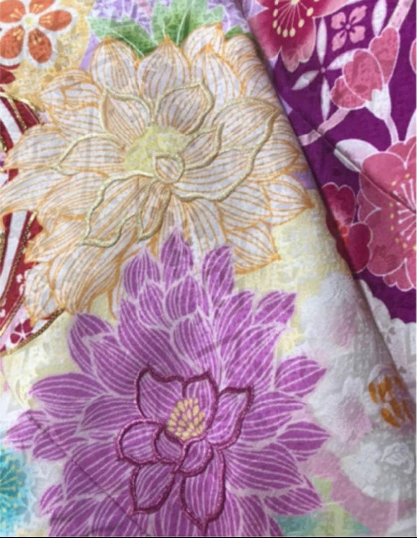 ふりそでMODE 振袖　正絹長襦袢　正絹帯締め　3点セット　成人式　卒業式　袴