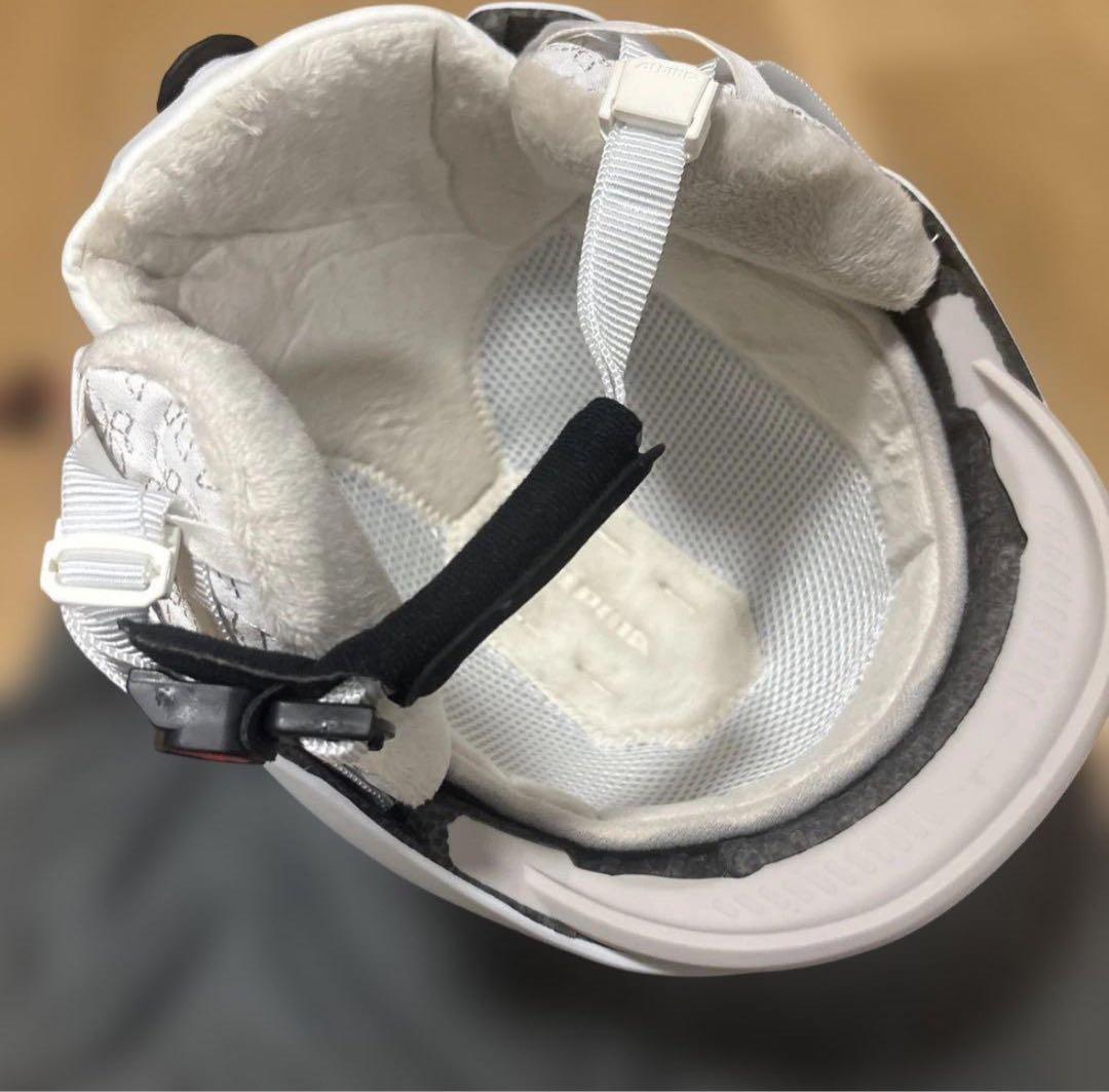 くみこさま専用ALPINA GRAND 白色　ヘルメット 57-61cm スキー