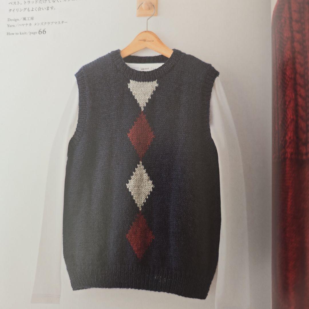 ベーシックなメンズニット