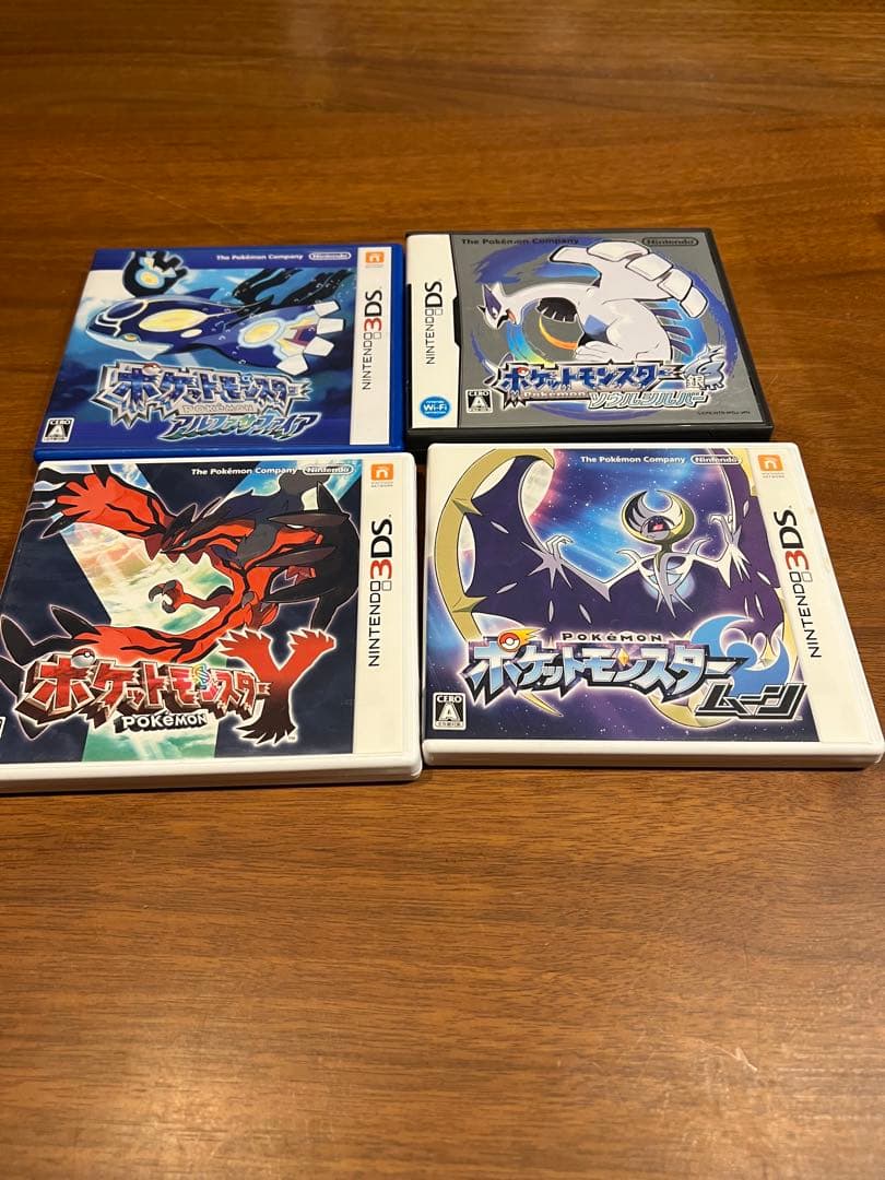 ポケットモンスター3ds ds アルファサファイア、ソウルシルバー、ムーン、y